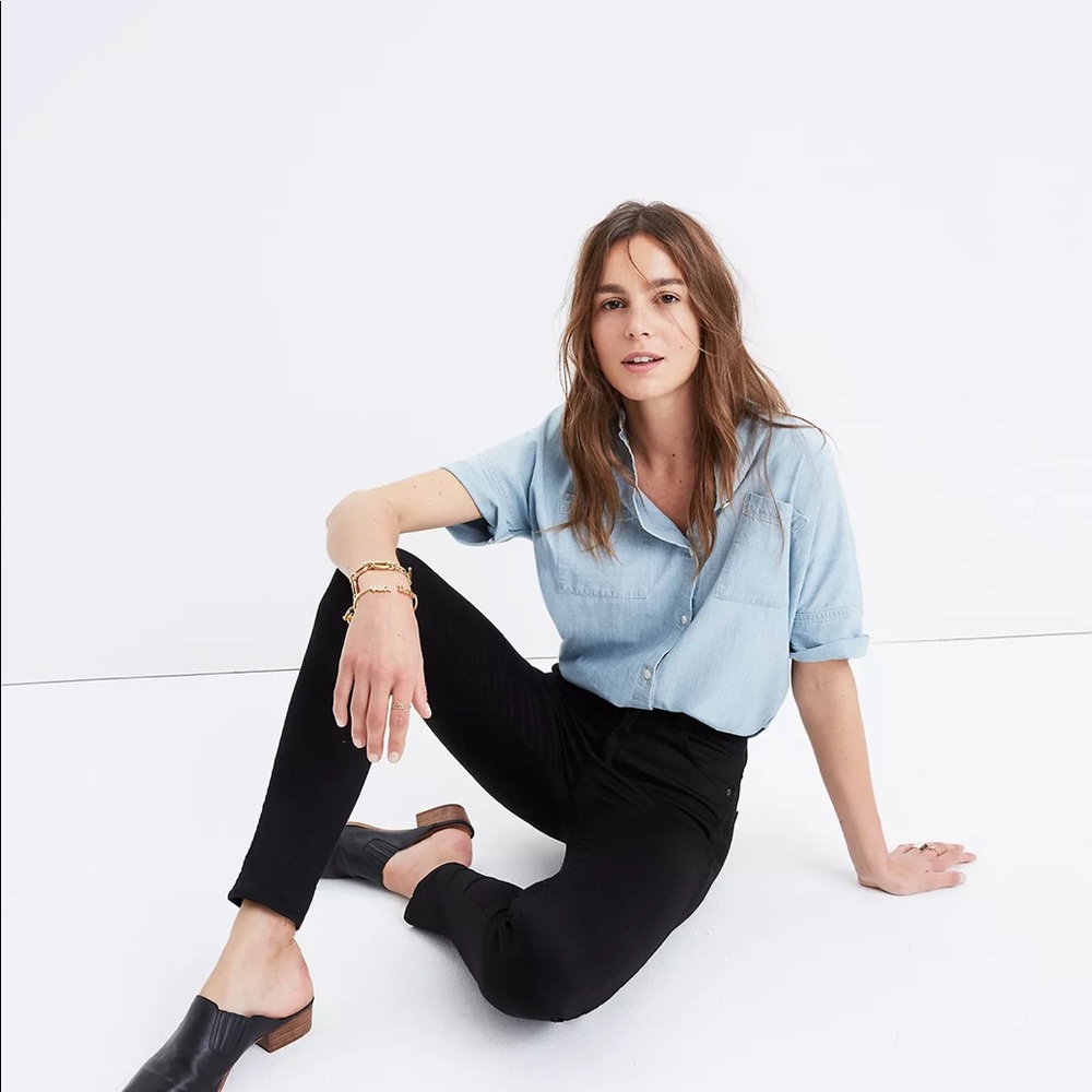 Madewell 10" High-Rise Skinny Jean Carbondale Wash